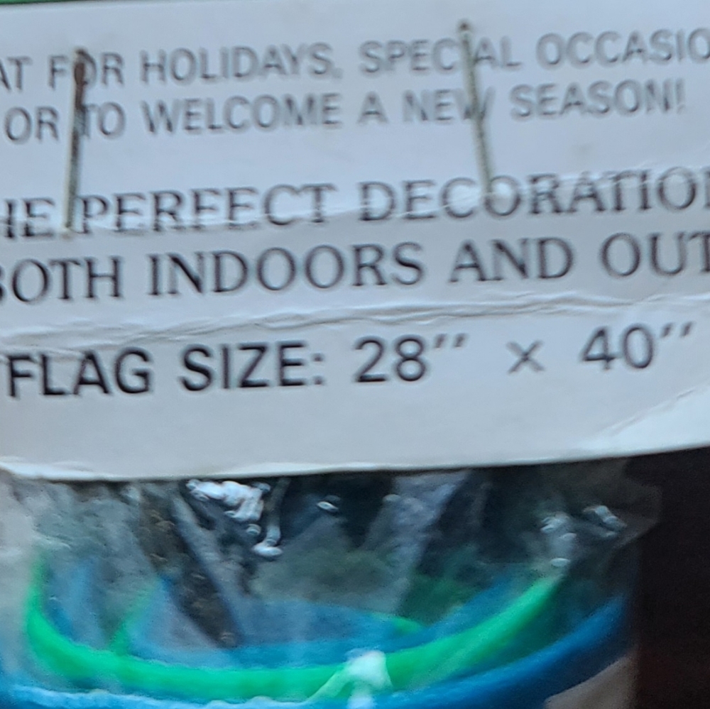 Indoor / Outdoor Hot Air Baloon yard flag - Picture 4 of 5